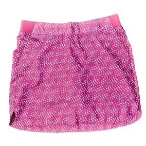 Cypress Club Skort Medium Coral Orange White Pockets Golf Tennis Shorts